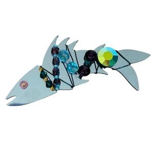 Vintage Liztech Fish Brooch